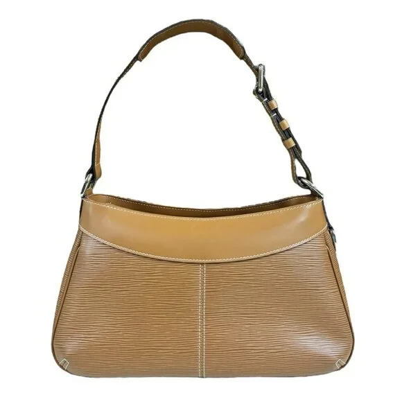 LOUIS VUITTON Brown Leather Shoulder Bag - Picture 3 of 12